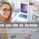 Criação de site para sorteios na internet