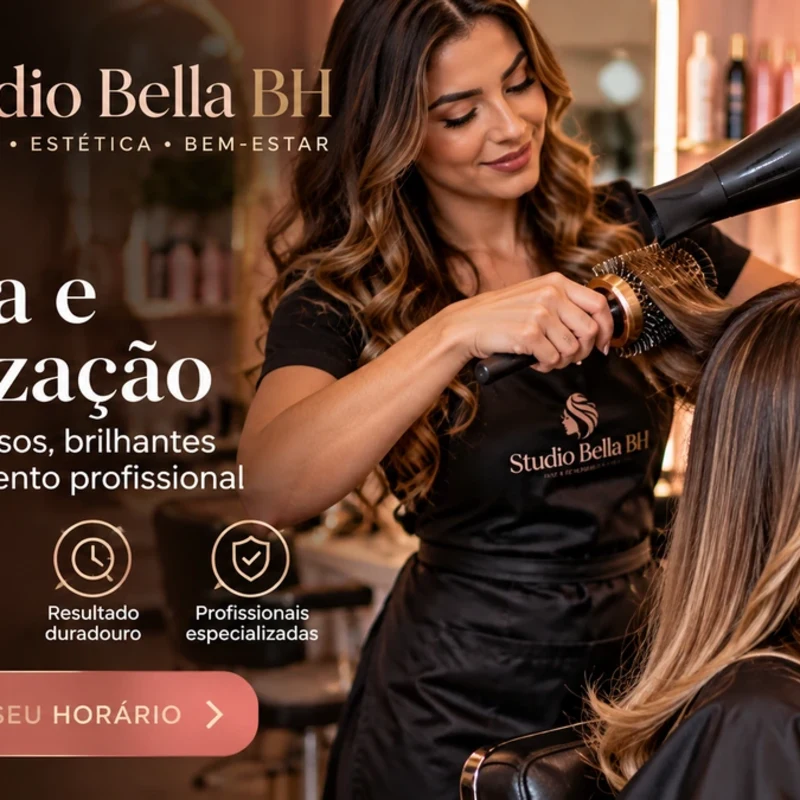 Escova e finalização