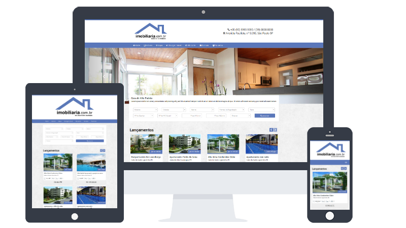 crair site para imobiliaria e corretores